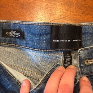 White House Black Market Boyfriend Jeans - Blue